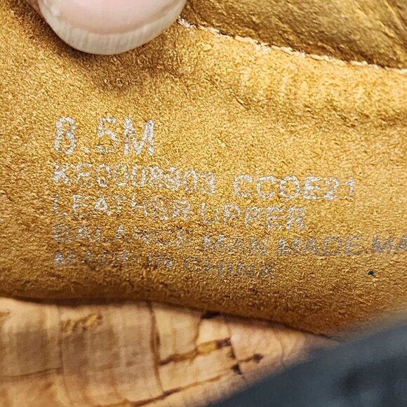 Kork-Ease Shoes Womens Size 8.5 Black Leather Slip On Loafers *GUC* - Picture 11 of 12